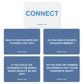 UNPACK THAT Intentional Dating Couples Game – 100 Deep Relationship Questions – Discover Compatibility, Spark Meaningful Conversations, Build Stronger Connections