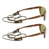 Peeper Keepers Braided Leather Eyewear Retainer Eyeglass Strap Cord |