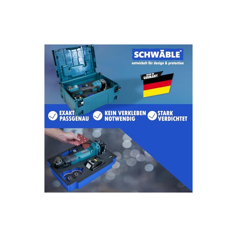 SCHWÄBLE® Foam Insert for Makita Multitool DTM51