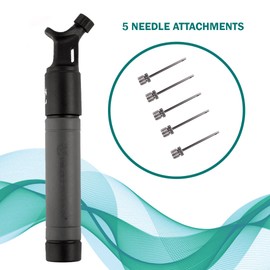 VeloChampion Sports Ball Inflation Pump + Ball Inflation Needles Football