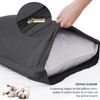 PiccoCasa Pillowcases 2 Pack Cotton Pillow Cases with Zipper Closure