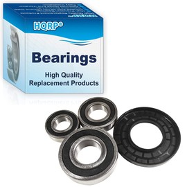HQRP Bearing and Seal Kit compatible with Whirlpool GHW9160PW4 GHW9200LQ0 GHW9200LW0 GHW9250ML0 GHW9250ML1 GHW9250ML2 Front Load Washer Tub