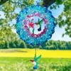 MUMTOP Hummingbird Wind Spinners Hanging, 12 Inch 3D Stainless Steel