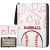 TCGUARD 9 Pockets Trading Card Binder with Sleeves Card Organizer,