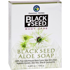 Black Seed Bar Soap - Aloe - 4.25 oz - (Pack of 3)