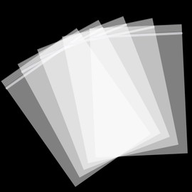 Aubeco 400pcs 3 x 4 Inch Small Plastic Bags, 2 mil Clear Zip Baggies for Jewelry, Small Business, Storage, Candy, Pills, Travel