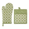 DII Lattice Basics Collection Kitchen Essentials, Oven Mitt & Potholder