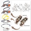 Reinko Oxygen Sensor (O2) Downstream for Honda J30A4 J30A5 J35A6
