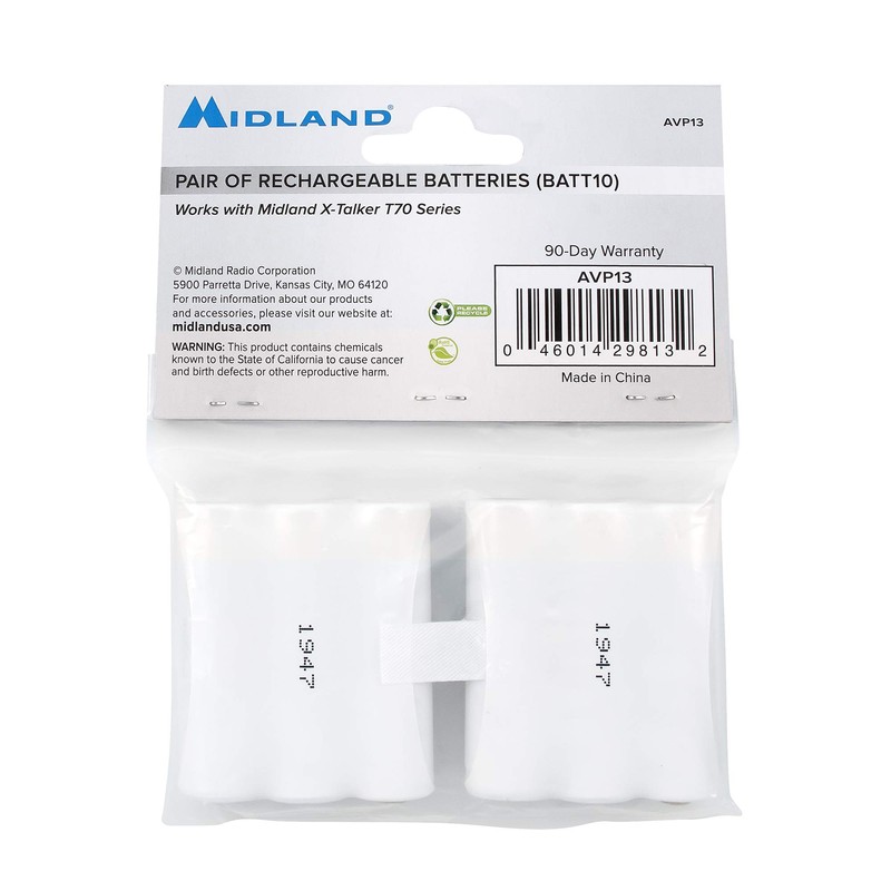 Midland Rechargeable Battery for T70