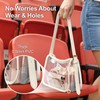 PACKISM Clear Shoulder Bag 9x6x3 - Clear Bag for Stadium