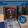 BCW Supplies 3" Baseball Album - Blue | Durable Binder