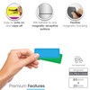 The Magnet Shop - Magnetic Dry Wipe Labels Solid Multi-Colour.
