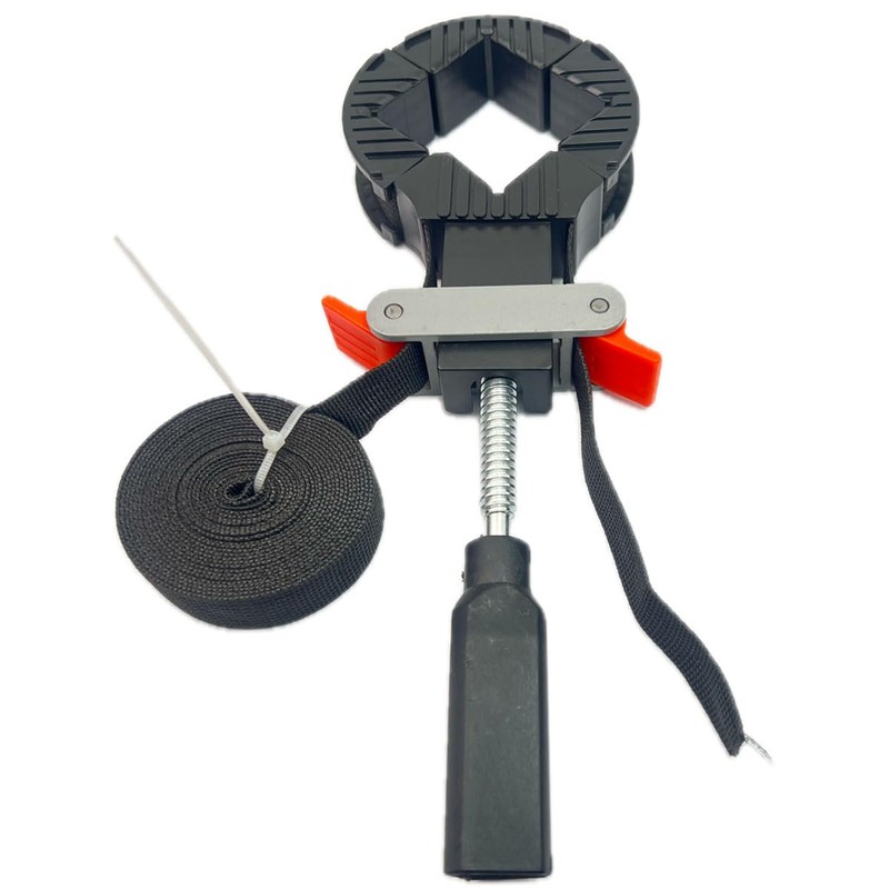 WEITARI Band Clamp, Strap Clamp 4-meter long Strap Woodworking Frame