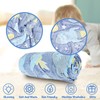 Glow in The Dark Throw Blanket, Galaxy Stars Pattern Soft