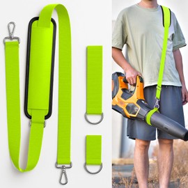 Universal Shoulder Strap for Leaf Blower & String Trimmer, Compatible with EGO Power+ /for LEAPUL/for DEWALT/for MZK/for Greenworks/for EWORK/for LAZYBOI and More Leaf Blower Cordless (1, Green)