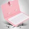 Universal Wireless Bluetooth Keyboard Flip Case Cover with Stand for