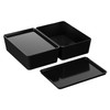 Storage Bins With Lids Plastic Containers: Plastic Multipurpose Stackable Storage