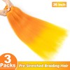 Braiding Hair Extensions 26 Inch Pre stretched Braiding Hair Hot