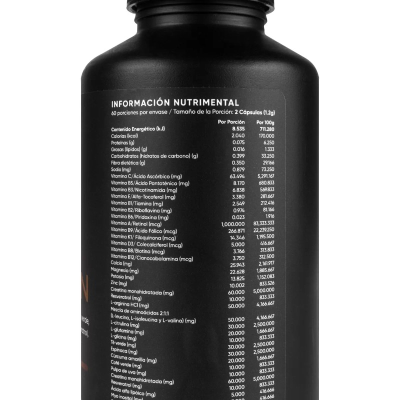 Bpn Pro Creatina Monohidratada Pura Y Multivitaminico Para Hombres Sabor