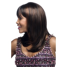 CHARLI-V (TP99J/1B) - Vivica A Fox Synthetic Pure Stretch Cap Full Wig