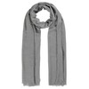 CODELLO Lightweight scarf made of fine bamboo, lightgrey