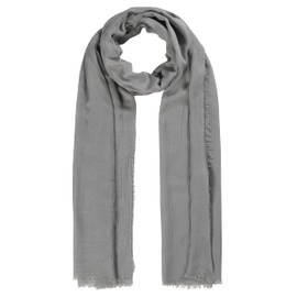 CODELLO Lightweight scarf made of fine bamboo, lightgrey