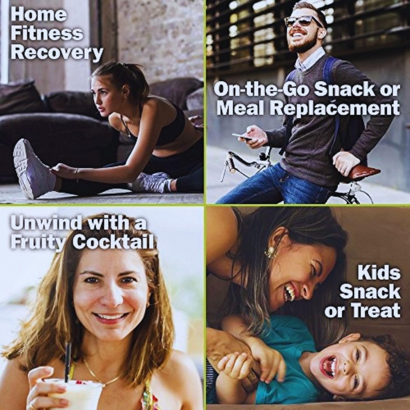 DrinkFit Fruit Smoothie | Real Fruit Puree, Low Sugar, Gluten:Free