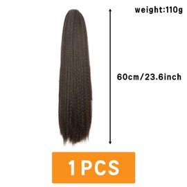 Traziewell Curly Hair Extensions Clip in Hair Extension Ponytail Curly Hair Accessories Drawstring Hair Extension Corn Curl Hair Pieces for Women Curly Ponytail Extension 2211