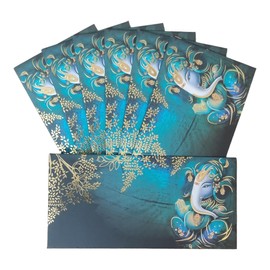 JHINTEMETIC - Sobres de regalo de Shagun Lifafa/dinero impreso digitalmente para regalar dinero en bodas, cumpleaños y cualquier otra ocasión, paquete de 10 unidades