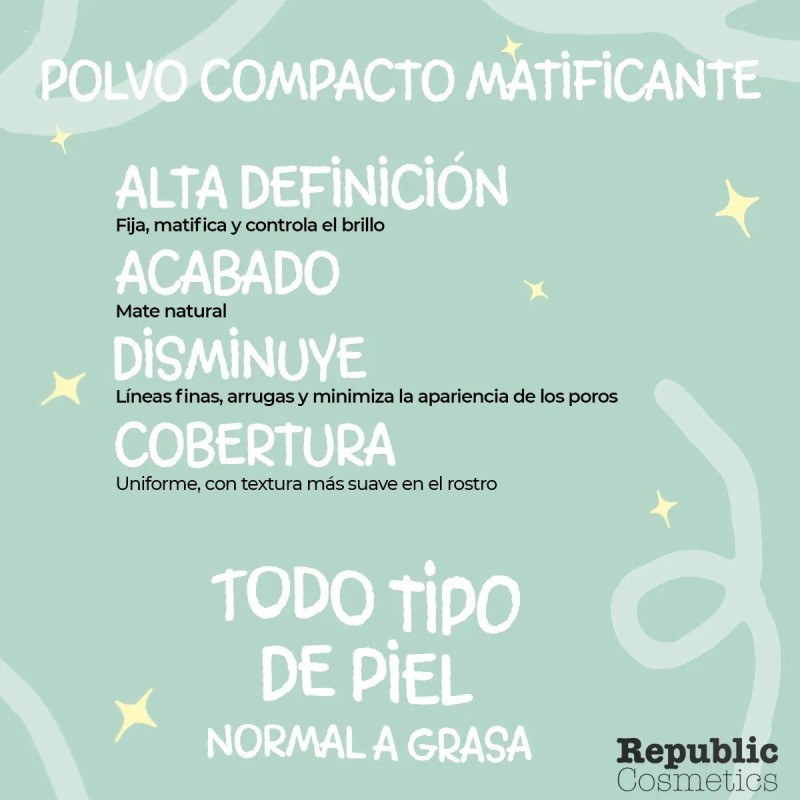 Polvo Compacto Yuya Efecto Matificante 12g