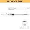 ZIBOO ZB82-L Insulation Piercing Clip Set 2 mm Probes Connections,Wire