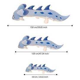 59 Inch Chillet Chillet Plush Toys, Giant Soft Paluworld Figure Doll, Huggable Stuffed Animal Plushies, Furry Stuffed Animal Pillow, Gifts for Kids Girlfriend (Chillet 59 Inch) - size: 120 cm / 47.24 inch Pal