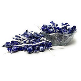 Tootsie Roll Grape Purple Pops Filled With Chewy Tootsie Roll Candy Single Color Flavor Variety Bulk Value Pack Lollipops Suckers 1 Lbs (16 Oz)