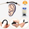 SMARTTOP Soft Silicone Eyeglasses Temple Tips Sleeve Retainer,Anti-Slip Elastic Comfort