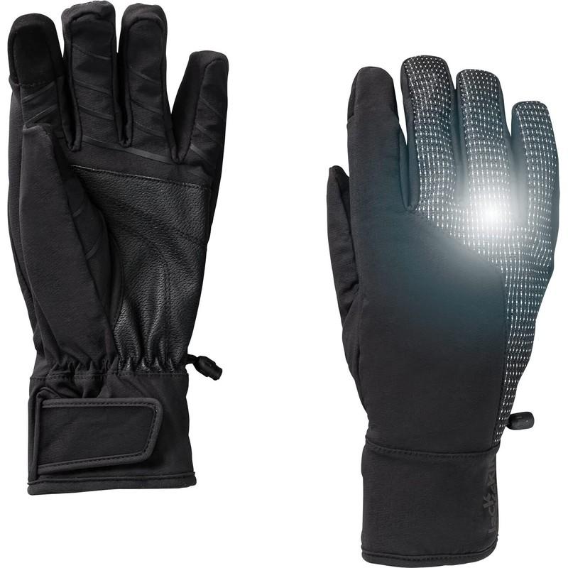 Jack Wolfskin Night Hawk Gloves Black M