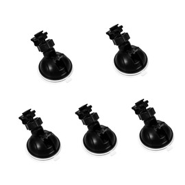Gatuida 5pcs Dash Cam Cup Mount Holder with Screw Thread Easy to Install Car Dash Camera Mount Compatible with Devices and Stable Design for Safe Driving