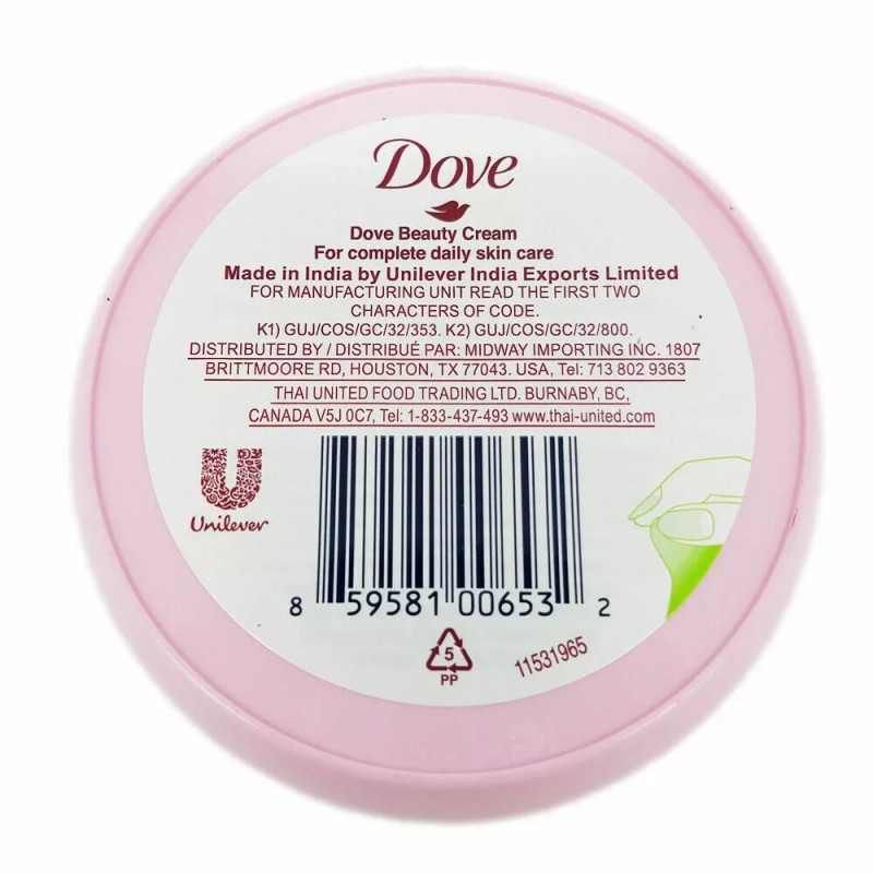 Dove® New Dove Beauty Skin Cream Scented Nourishing & Moisturizing