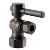 Westbrass 1/4-Turn Lever Handle Angle Stop, 5/8" OD x 3/8"