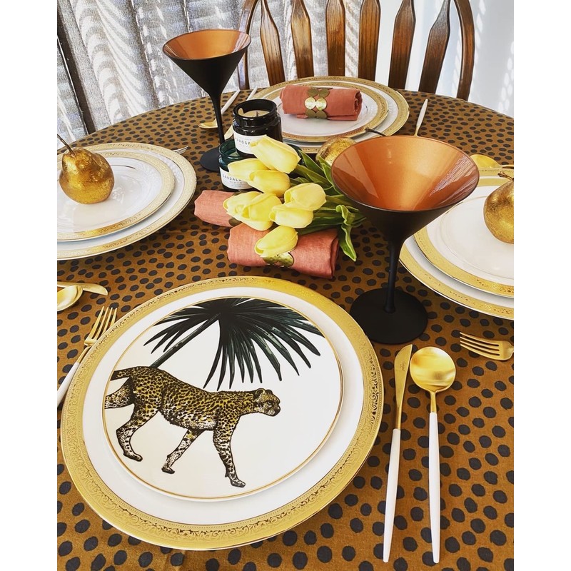 CANION WITS VICTORIAN GOLD Coffee Cup & Saucer, Western Tableware