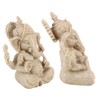 Sandstone Resin Indian Ganesha Elephant God Statue Fengshui Buddha Sculpture
