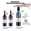 [2 PACK]Wine Bottle Stoppers, Reusable Wine Stoppers, Vacuum Wine Preserver