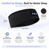 Bluetooth Sleep Headband with Ultra-Thin Speakers – Wireless Audio Eye