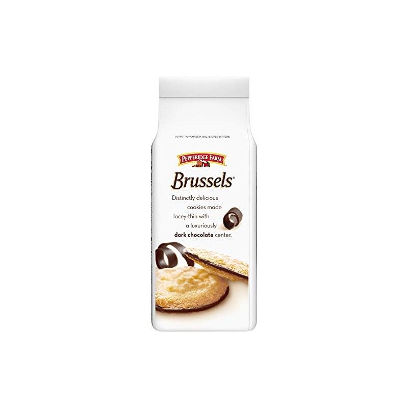 Pepperidge Farm Brussels Distinctive Cookies 5.25 oz (Pack of 6)