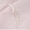Inateannal Rhinestone Ear Climber Earrings Crystal Tassel Ear Cuff Earrings