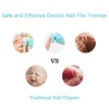 Baby Nail File Clippers Electric: Baby Nail Trimmer Electric Kit