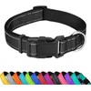 Collar reflectante para perro y gato, ajustable de neopreno suave