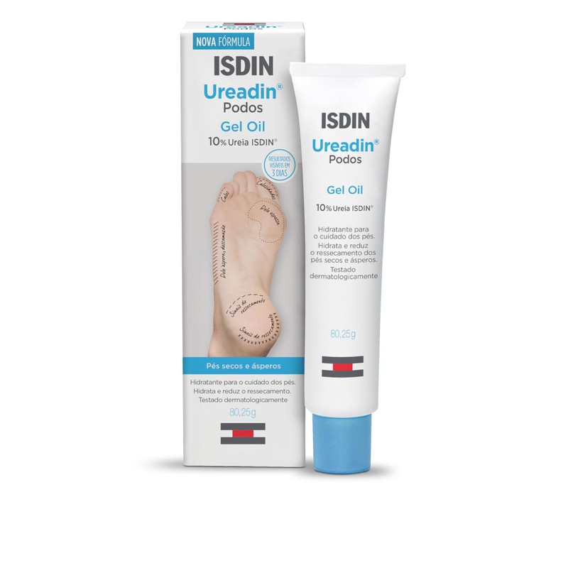 ISDIN Ureadin Podos Gel Oil, Repara e hidrata los pies