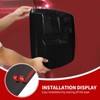 JeCar Taillight Trim Covers Smoked Brake Light Rear Lamp Guards