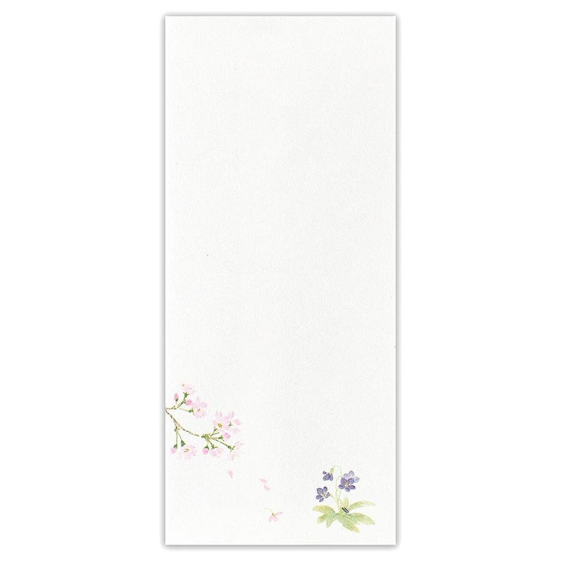 Nubby Shuni Shuni Shu Sakura & Sumire Stationery and Envelopes