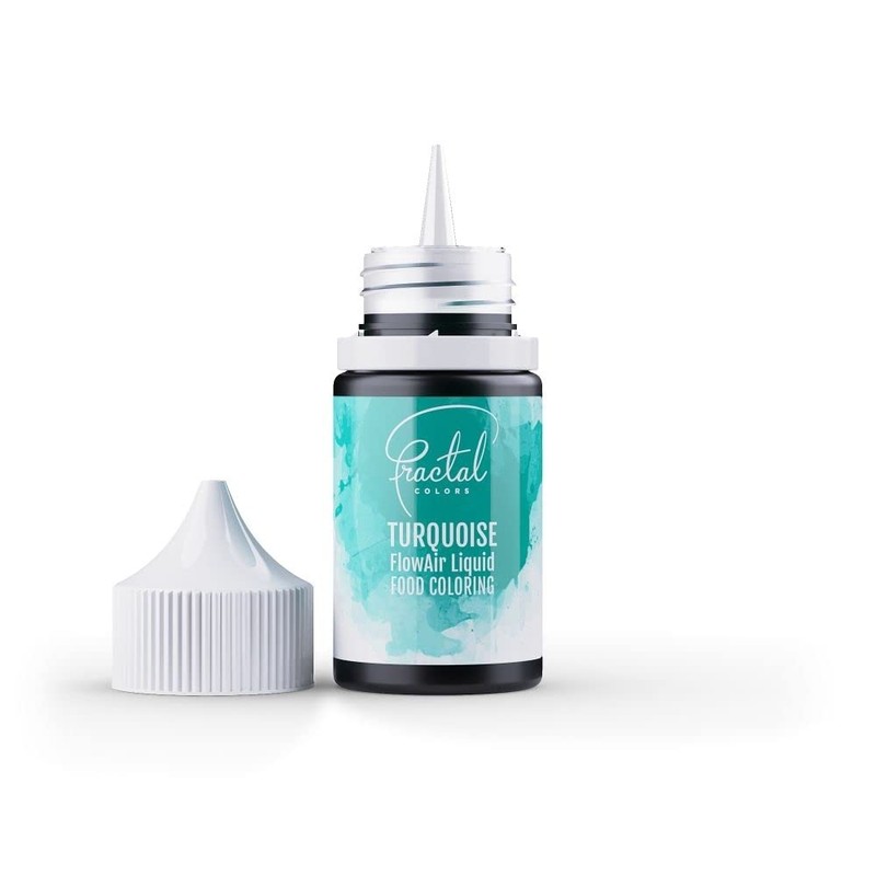 Fractal Colours FlowAir Airbrush Liquid Food Colouring 30ml White Snow